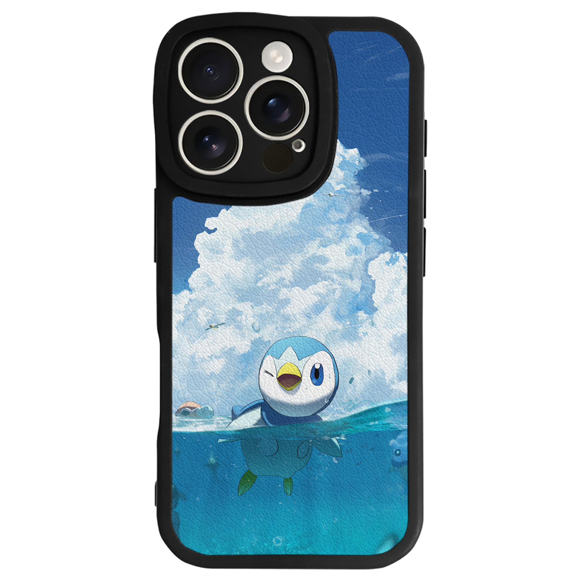 （画像用） ポケットモンスター Pokémon 【iPhone 16シリーズ対応】シリコンスマホケース（レザー調） 材質：シリコン